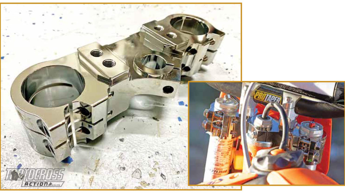 MXA Put Our KTM 65 Triple Clamp to the Test – Here's What They Found