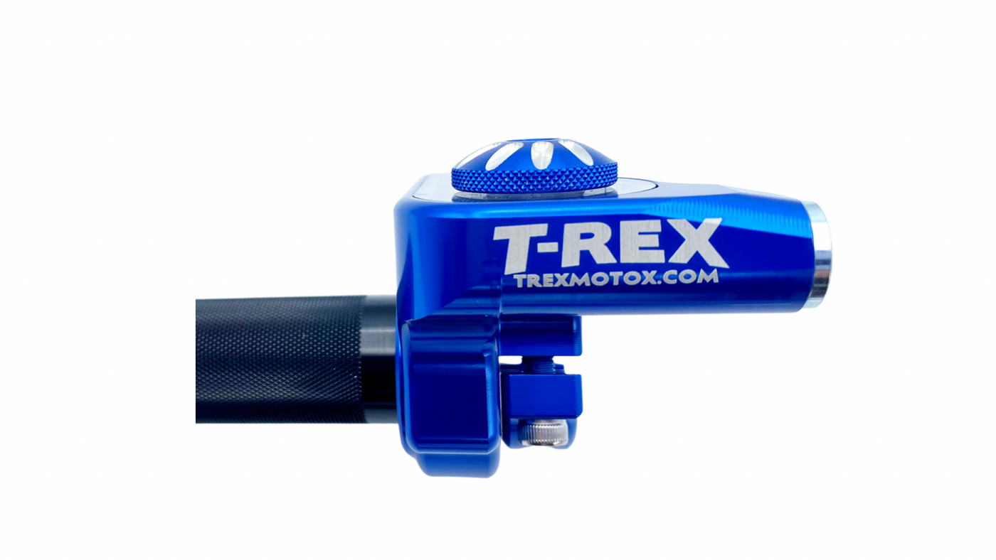T-Rex Race Spec Billet Throttle for KTM, Husqvarna, GAS GAS DUAL CABLE ...