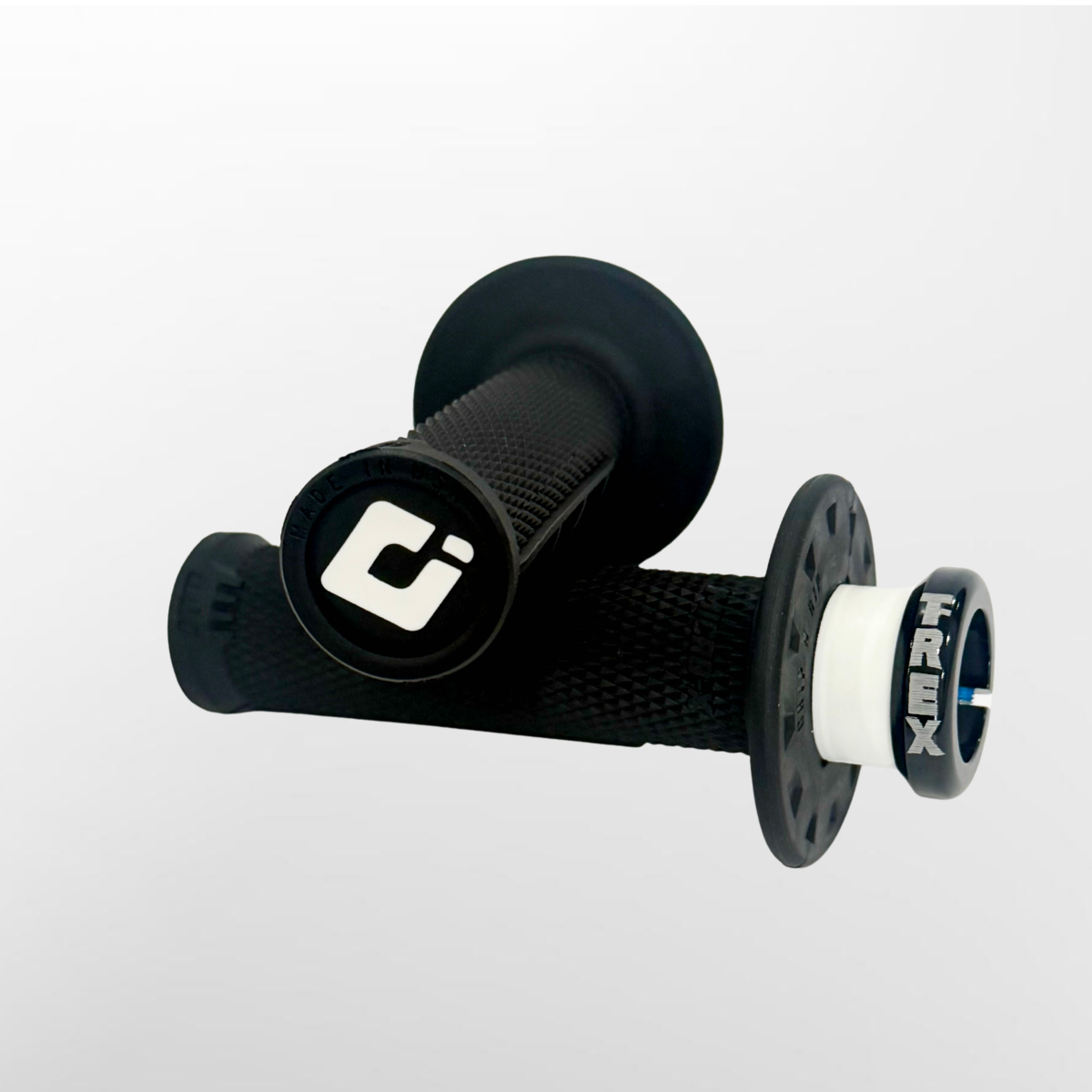 T-Rex Lock-On Super Grippy MICRO Grips: HALF-WAFFLE – T-Rex Moto-x
